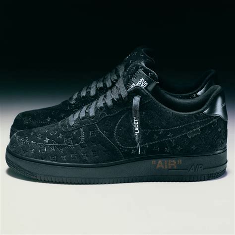 louis vuitton air force 1 black price